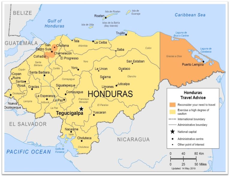 Honduras: Security Profile – WSO Worldwide Security Options