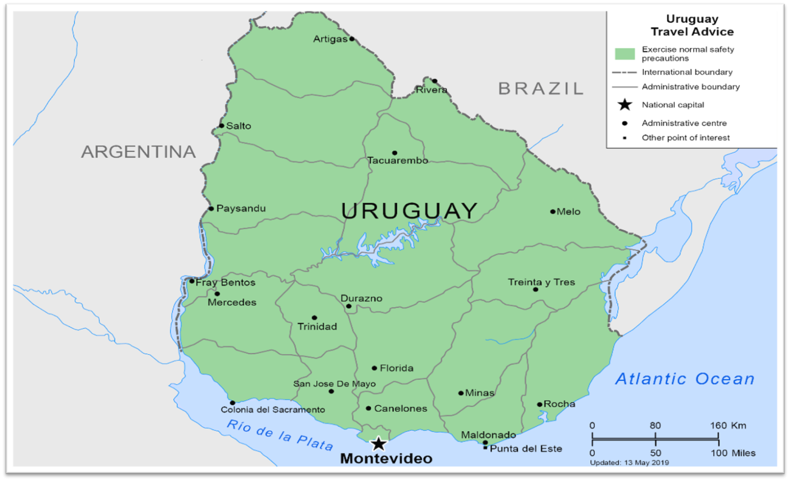 Uruguay: Security Profile – Wso Worldwide Security Options